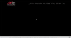 Desktop Screenshot of liveact-akademie.com